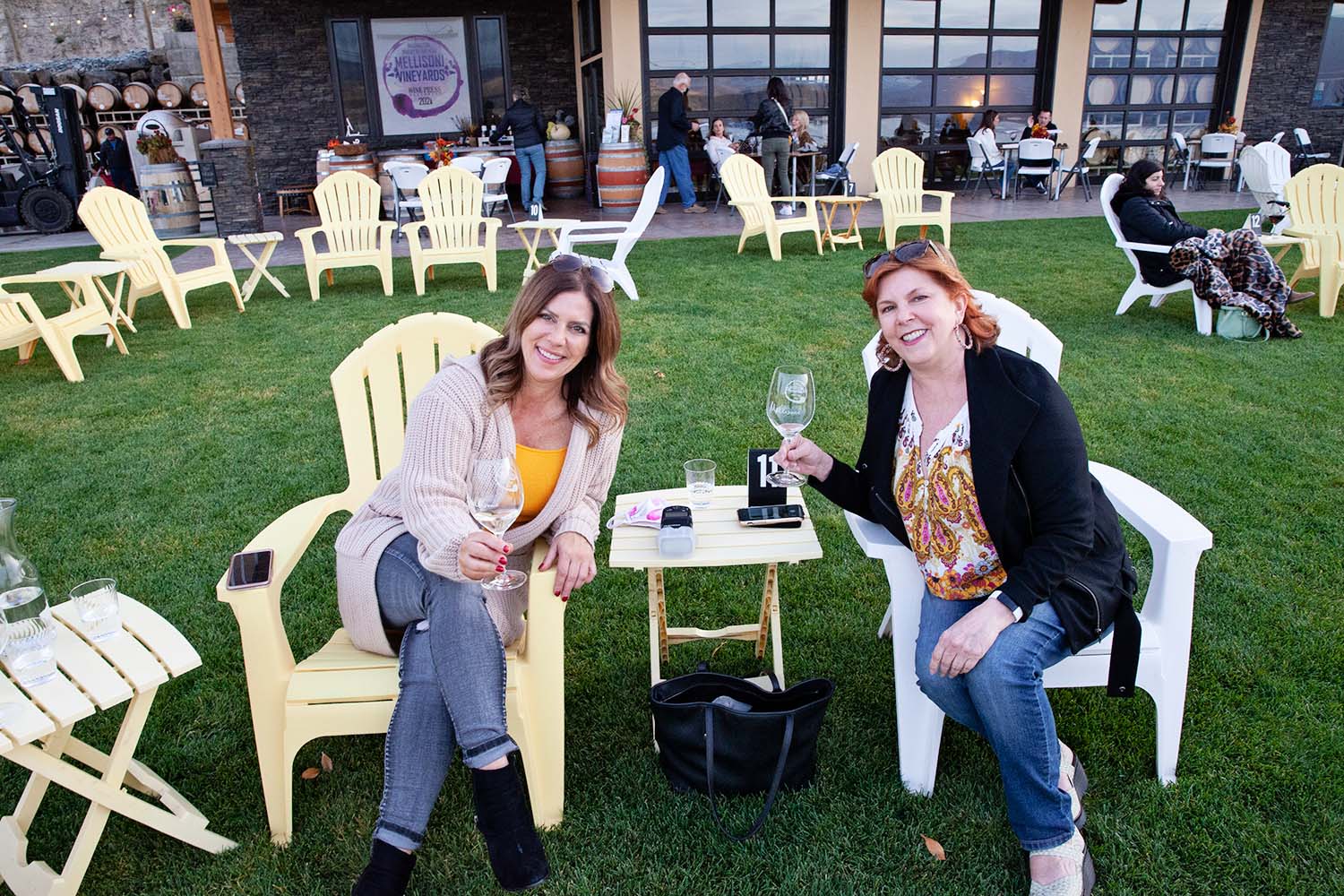 Jen and Shona at Mellisoni