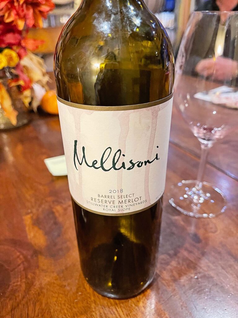 mellisoni wine bottle